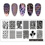 Пластина для штампа для ногтей, Tojato - фото 3