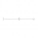 HERMES Браслеты Diamond, White Gold, Unisex, Silver - фото 4