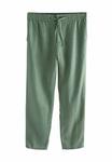 Брюки REGULAR FIT -SIGNATURE ELASTICATED WAIST DRAWSTRING Next, зеленый - фото