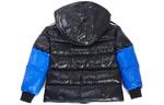 Детская утепленная куртка Moncler, синяя - фото 3
