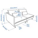 3-местный диван SÖDERHAMN IKEA, цвет with open end/tallmyra blue - фото 4
