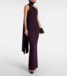 Деми платье Solace London, Plum - фото 2