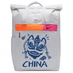 Nike Тканевый рюкзак с принтом унисекс белый, Lion Dance - фото