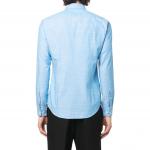 Футболка мужская синяя HUGO BOSS - фото 4