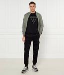 Футболка мужская Guess Active с фирменным принтом, черный - фото 2