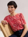 Футболка Nayana с цветочным принтом Phase Eight, Red - фото 8