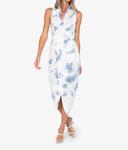 Платье Alivia миди в синем тай-дае JBQ - фото 2