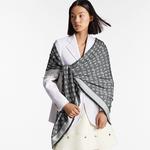 Шаль из денима с монограммой Louis Vuitton, черный - фото 5