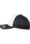 Бейсболка RETRO TRUCKER Flexfit, цвет black/white - фото 5