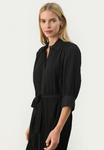 Платье-рубашка Part Two, черный - фото 5