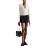 Юбка джинсовая женская черная Prada - фото 2