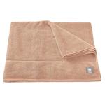 Банное полотенце Musterring коричневый, 100/150 см - фото