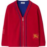 Детский свитер Burberry, красный - фото