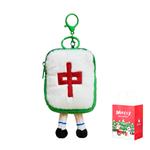 X3COMMUNE Плюшевый кулон Prosperity Red Mahjong Dolls высотой 13 см - фото 6