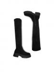 Сапоги выше колена HX24003-1 Deezee, чёрный - фото 4