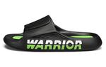 Тихие тапочки Warrior Slide мужские черно-зеленые - фото