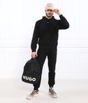 Толстовка мужская Hugo с капюшоном, черный - фото 2