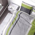 Постельное белье beaver в полоску зелено серое Linkhoff, зеленый - фото 2