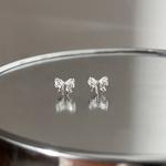 Серьги-гвоздики с цирконом для женщин Tkb - фото 11