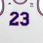 Баскетбольная майка унисекс Adidas, белый - фото 4