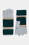 Перчатки Smartwool Popcorn Cable, зеленый - фото