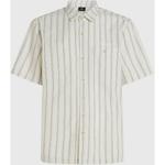 Рубашка в жаккардовую полоску O'Neill, бежевый - фото