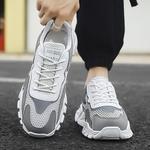 BAKE Дышащие массивные кроссовки на платформе унисекс бежевые, цвет Beige - фото 9