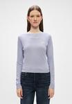 Топ Tommy Jeans SLIM SCRIPT TEE, Periwinkle Dusk/Lilac - фото 3