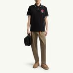 Moncler Мужская черная поло - фото 4