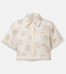 Топ с полосками Topanga Simkhai, BEIGE WHT - фото