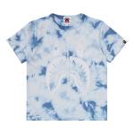Футболка BAPE Kids Shark Tie Dye Tee, Blue - фото