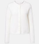 Кардиган из мохера Loewe, White - фото