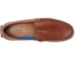 Лоферы Clarks Markman Plain, цвет Dark Tan Leather - фото 2