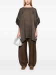 Uma Wang блузка Talip, коричневый - фото 2