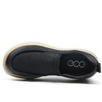 Мужские лоферы GOG черные, желто-коричневые шнуровка увеличение высоты на 6 см - фото 7