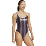 Badeanzug tiro u-back Adidas, черный - фото 4