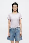 Футболка rag & bone THE SLUB TEE, Lilac - фото 3