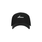 WE11DONE Хлопковая бейсболка унисекс черная, Black - фото