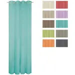 Штора LORCA с люверсами, 1 шт. Wirth, красный - фото 5