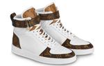 Кроссовки lv boombox high-top sneakers white Louis Vuitton, белый - фото 3