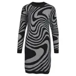 Платье Object Ray, серый - фото