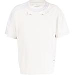 Футболка с принтом логотипа на груди Feng Chen Wang, серый - фото