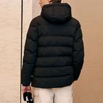 Пуховик мужской темно-синий Fila - фото 4