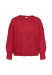 Джемпер ONLY Carmakoma Jumper, Salsa/Red - фото 5