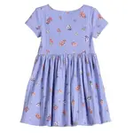 Платье-хенли с рубчиком для девочек 4-12 лет Jumping Beans, цвет group florals blue - фото 2