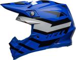 Шлем BELL Moto-9S Flex (Banshee Gloss Blue/White - Large) - фото 4