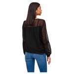 Блузка Vila Edee, черный - фото 2