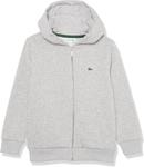 Детская толстовка Lacoste на молнии для мальчиков., Argent Chine - фото