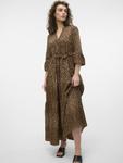 Макси платье VERO MODA ZERA, mottled brown - фото 6