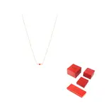 Qeelin Унисекс ожерелье с бриллиантом розовое золото - фото